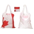 thumbnail image 1 of Sac Fourre-Tout Pliant Canada - Blanc / Rouge, 1 of 1