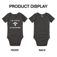 thumbnail image 3 of I'm Your Huckleberry Funny Baby Newborn Clothes Bodysuits, 3 of 5
