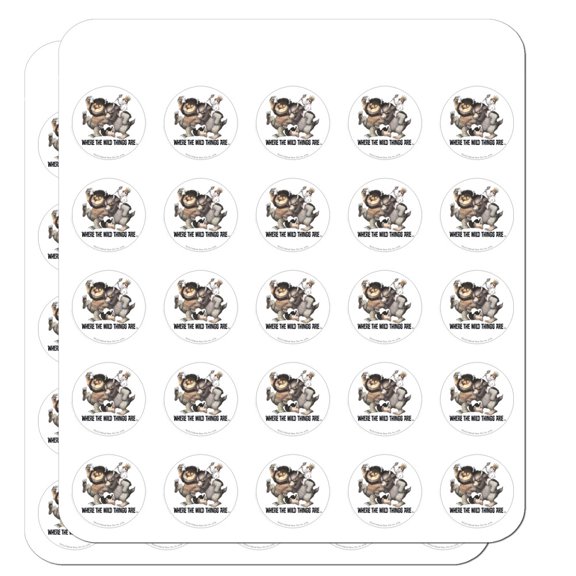 Where the Wild Things Are March Planner Calendar Scrapbooking Crafting Stickers