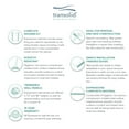 thumbnail image 4 of Transolid Ewk363672 Expressions 36" W X 36" D X 72" H Three Panel Shower Wall Kit -, 4 of 6