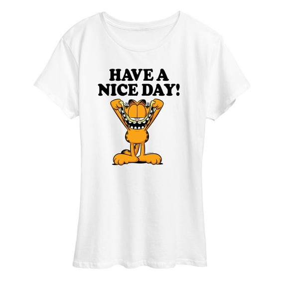 Garfield - Have A Nice Day - Women's Short Sleeve Graphic T-Shirt