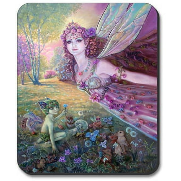 Art Plates Mouse Pad - Titania's Flight