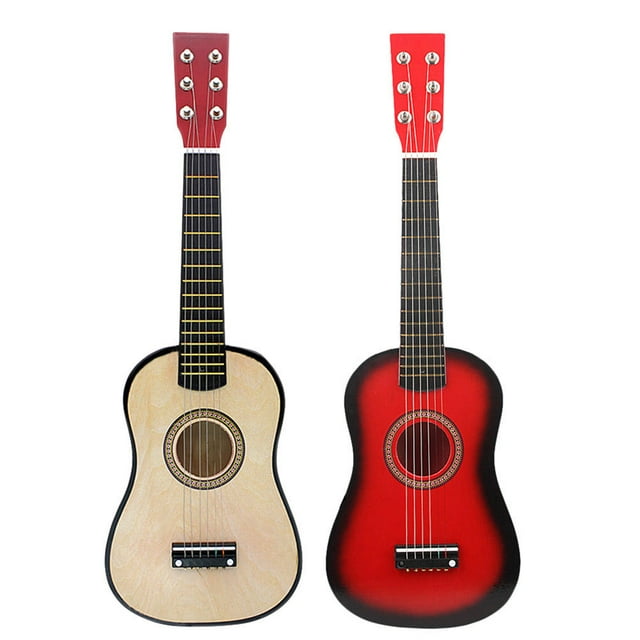 SHOWERORO 1Set Beginner Guitar Kit with Environmental Protection Paint for Kids Home Practice