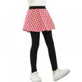 thumbnail image 3 of BULLPIANO Little Girls Leggings Pants with Tutu Skirts Kids Culottes Footless Tights 3-11Y, 3 of 7