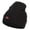 Black, variant on Mini Car Embroidered Long Beanie - Black OSFM