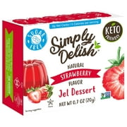 Simply Delish - Gelée dessert aux fraises