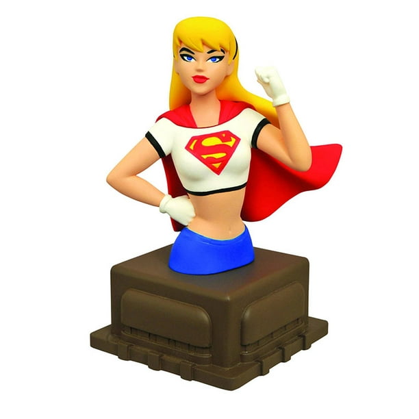 Superman Série Animée Statue de Buste de 6 Pouces - Buste de Supergirl