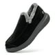thumbnail image 3 of Zapatos de invierno Fitville, botas para hombre, zapatos de casa de algodón de felpa, zapatos anchos y gruesos cálidos, zapatos ligeros antideslizantes de un solo paso a prueba de frío, 3 of 5