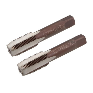 Metric Hand Tap M14 x 1.25 4 Straight Flute H2 Alloy Tool Steel 1 Pair