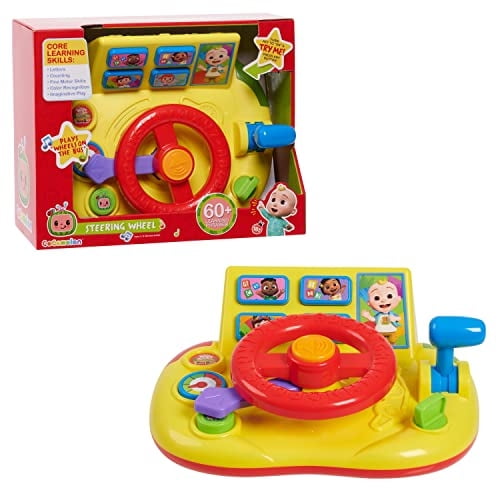 Volante de aprendizaje CoComelon Just Play Juguetes de aprendizaje y educación Para niños 18 meses