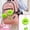 Green 1, variant on Stuffed Animal Doll Versatile Key Chain, Plush Keychain Colorful Sausage Mouth Pendant for Backpack, 3.9" Ugly Cute Keychain Valentines Day Gifts for Teens Friends Classmate