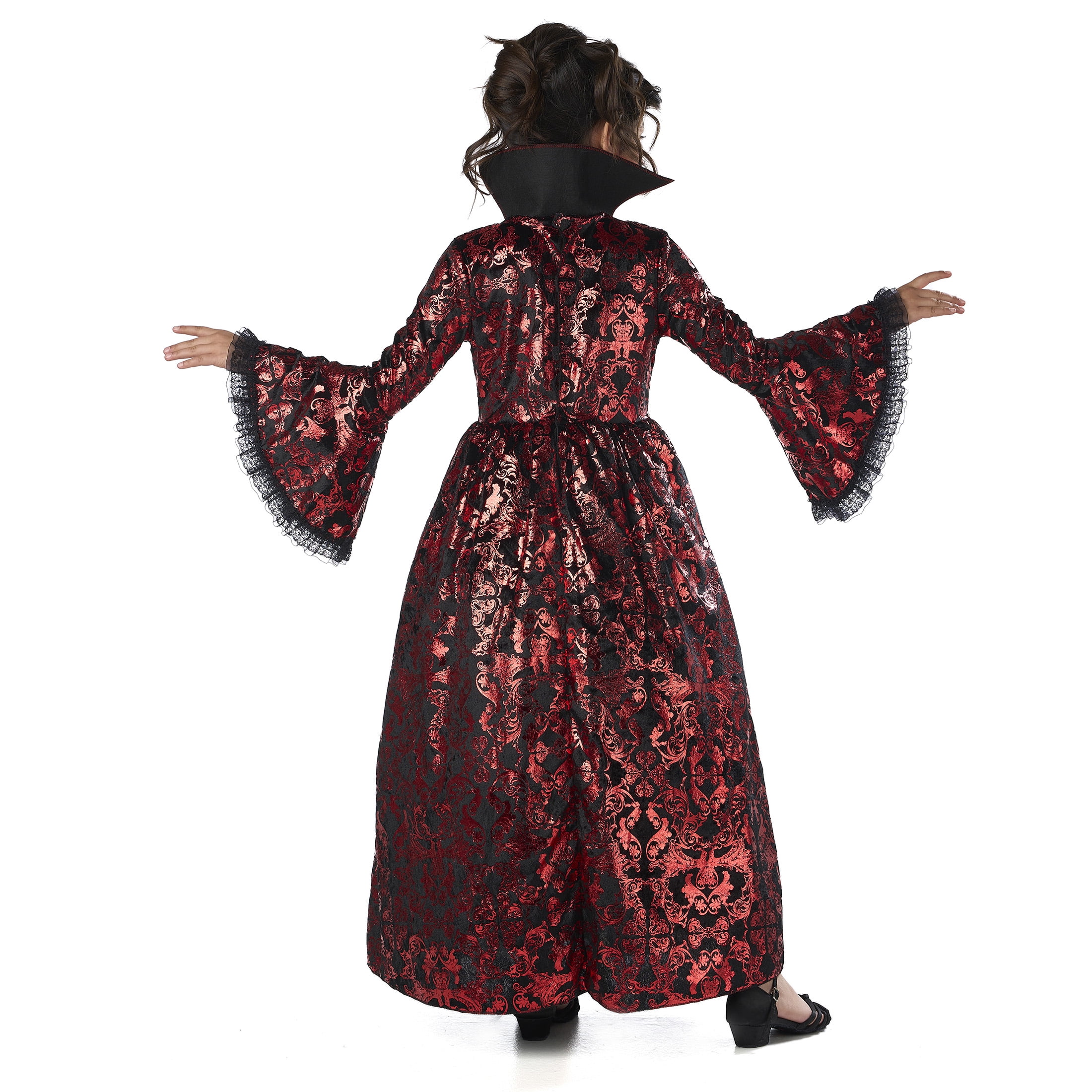 Ballroom Vampria Halloween Costume for Children, Girl's Size M (7/8), by Way to Celebrate