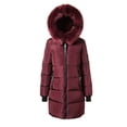 thumbnail image 4 of Chaqueta de algodón de invierno, chaqueta de mujer, chaqueta de algodón de plumón de talla grande para mujer, chaqueta de mujer de largo medio, 4 of 5