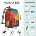 thumbnail image 4 of Travel Adventure Backpack&nbsp;- Explore Themed Waterproof College Backpack, Durable Lightweight Bookbag with Journey Inspired Design & Side Pockets, 4 of 4