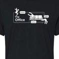 thumbnail image 3 of The Office - The Office Parkour Logo - Juniors Cropped Cotton Blend T-Shirt, 3 of 5