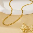 thumbnail image 4 of Valloey Rover 18k Gold Vacuum Plated Dainty Cut Flat Ball Chain Choker Necklace Jewelry Gift for Women, 4 of 6