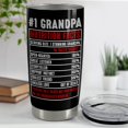 thumbnail image 4 of Vaso SANDJEST Grandpa de 20 oz con aislamiento de acero inoxidable, 4 of 7
