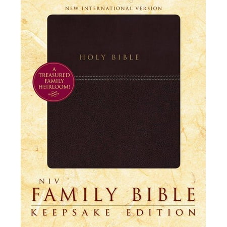 Heirloom Bible - Family Bible-NIV-Keepsake