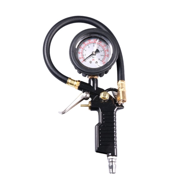 Tire Pressure Gauge, Tire Pressure Gauge, Tire Pressure Gauge with Inflatable Car Tire Pressure Monitoring Device, Tire Inflator with Pressure Gauge, Car Tire Inflator