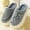 A, variant on Weloille Home Cotton Slippers Corduroy Thick Bottom Non-slip Cotton Slippers Couple Home Shoes, Warm Plush Cotton Slippers Mute Non-slip