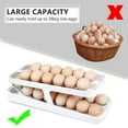 thumbnail image 3 of Huevera Para Frigorífico Huevera De 2 Pisos Y 2 Filas Con Ruedas Automáticas Dispensador De Huevos Bandeja Para Huevos De Plástico Apta Para Lavavajillas Para Mueble Encimera ANGGREK Otros, 3 of 8
