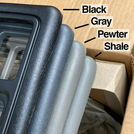 Metra - Dash Kit for Select 1999-2002 Chevrolet and GMC Vehicles - Gray