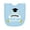 AE-Light Blue, variant on Inktastic Family Graduation-proud Cousin of the Graduate Newborn Bib