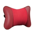 thumbnail image 3 of koolsoo Car Headrest Four Seasons Easy Installation Auto Accessories Car Neck Pillow Red, 3 of 9