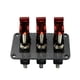 thumbnail image 5 of Interruptor de relé del motor de encendido Yotijar Panel de Interruptor de 3 con Cubiertas Rojas 12V 20A, 5 of 8