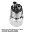 thumbnail image 4 of Adaptador De Tubo De Pieza De Mano De Alta Velocidad, Conector Cambiador De Orificios De Rápido De Metal De Acero Inoxidable Con Diente Recto Para Odontología, 4 of 7