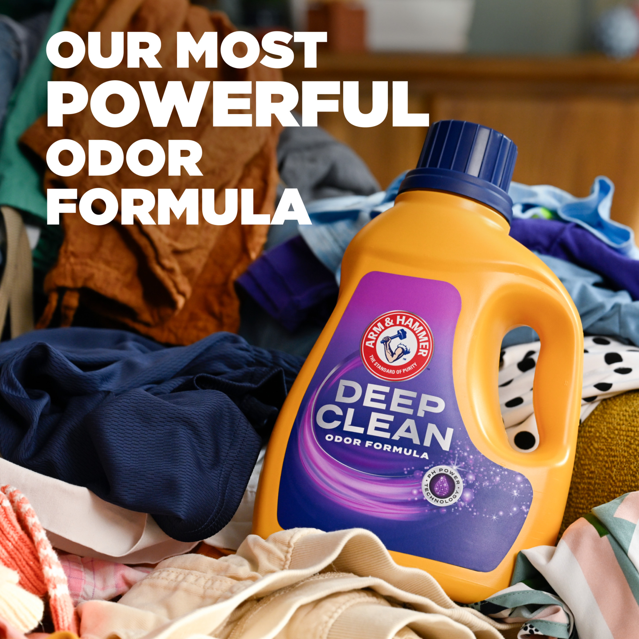 ARM & HAMMER Deep Clean Stain Formula Laundry Power Paks, 44 Count photo 2