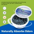 thumbnail image 3 of Nature’s Air Sponge Odor Absorber - 3-Pack, 1/2 Lb Each, Activated Charcoal Air Freshener for Home, Office & Car, Compact, Fresh Clean Air, Absorbs Pollutants & Smoke, 3 of 7