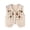 Beige, variant on Women's Knit Vests Casual Boho Ethnic Sleeveless Button Front Cropped Loose Fit Floral Pattern Color Block Tank Top, Beige FREE SIZE
