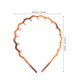 thumbnail image 4 of 2 uds aros de plástico para el cabello cabeza dentada aros antideslizantes para el cabello bandas para el cabello que combinan con todo decoración del cabello, 4 of 7