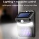 thumbnail image 4 of Fiudx Lámpara Solar Repelente de Mosquitos, Sensor de Movimiento Mejorado, Resistente Al Agua Ip64, Ecológica, con Energía Solar, Iluminación de Seguridad para Exteriores, Jardín, Patio, Entrada, 10, 4 of 6