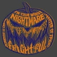 thumbnail image 2 of Boy's The Nightmare Before Christmas Pumpkin King Script  Graphic Tee Charcoal X Large, 2 of 4