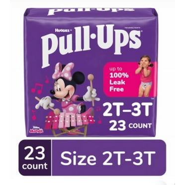 Pull-Ups Learning Designs Girls' Potty Training Pants 2T-3T (16-34 lbs) 23 Count