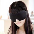 thumbnail image 4 of jiaroswwei 3D Eye Cover with Elastic Strap Fabric Breathe Freely Sleeping Blindfold Household Supplies, 4 of 8