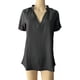 thumbnail image 1 of Dinheiro Camisas de mujer con cuello en V y manga corta de algodón, camisetas básicas, L,, 1 of 7