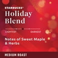 thumbnail image 5 of Starbucks Holiday Blend, Medium Roast Starbucks by Nespresso Vertuo Capsules, 8 Count, 5 of 9