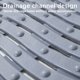thumbnail image 5 of Alfombra de baño antideslizante | Alfombra de ducha con ventosa | Alfombra de piso elegante con impresión HD para baño, vestíbulo, dormitorio, sala de estar | Resistente a la decoloración, fácil de, 5 of 8