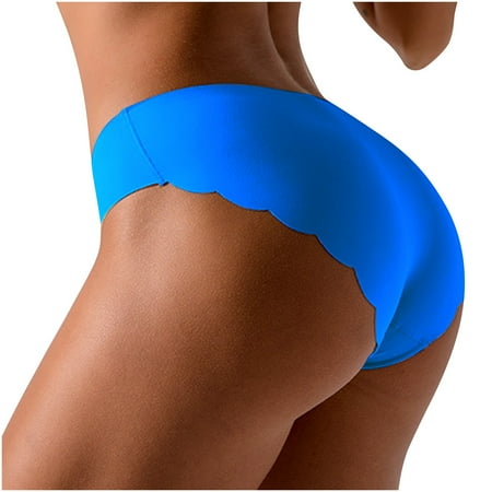 Panties for Women Clearance!Tbopshirt Womens Panties Briefs  Ice Silk Bikini Panties Silky Comfy YogaPanties Briefs Cheeky Lace Panties Underwear Gifts for Women Big Holiday Savings Deals