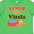 thumbnail image 4 of Inktastic Vizsla Loved by a (dog Breed) Boys or Girls Toddler T-Shirt, 4 of 5