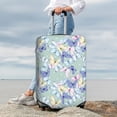 thumbnail image 7 of Pofeuu Colorful Butterfly Print Luggage Suitcase Cover Protector Luggage Washable Covers Aesthetic for 18/24/28/32 inch Luggage（No luggage included）-Medium, 7 of 7