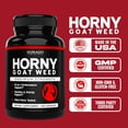 thumbnail image 2 of Horny Goat Weed For Men and Women - [Maximum Strength 1590mg] Maca, Ginseng, L-Arginine, Tribulus - Premium Hornygoatweed - Icariin Epimedium For Men - 3rd Party Tested - 120 Count, 2 of 5