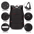 thumbnail image 2 of Mochila antirrobo para portátil color negro, 2 of 5
