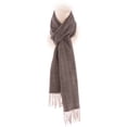 thumbnail image 3 of Cashmere Feel New England Plaid Scarf - 100% Acrylic - Super Soft - Gold Brown, 3 of 7