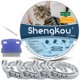 thumbnail image 1 of Collar ShengKou contra pulgas y garrapatas para gatos de 13.8 pulgadas (paquete de 4), 1 of 9
