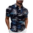 thumbnail image 1 of Summer Men's Performance Micro Elastic Short Sleeve Golf Short Sleeve TopXL, 1 of 5