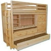 WoodPatternExpert All-N-1 Loft Bunk Bed Plan, Build Your Own With Trundle Desk & More